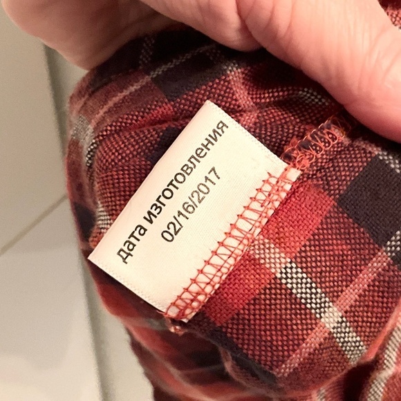 Burton Women’s button down Shirt Plaid Flannel 100% cotton Grungy S - Picture 13 of 14